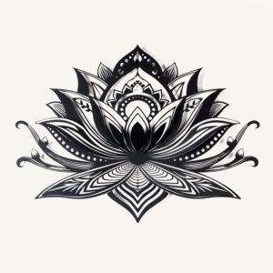 3D Flower Mandala Metal Wall Art