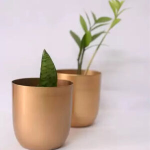 Metal Pots (Pack of 2)