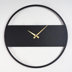 Stripe Metal Wall Clock