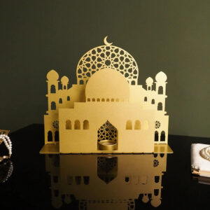 Mosque-Inspired Metal Tabletop Decor