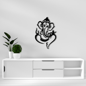 Ganesha Metal Wall Art