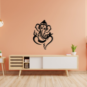 Ganesha Metal Wall Art