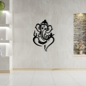 Ganesha Metal Wall Art