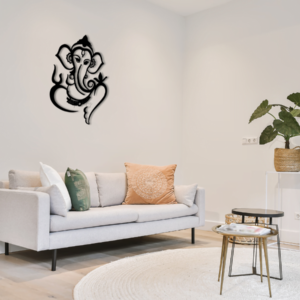 Ganesha Metal Wall Art