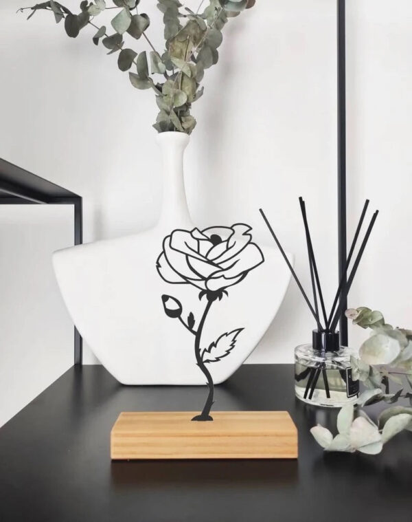 Rose Shelf Decor