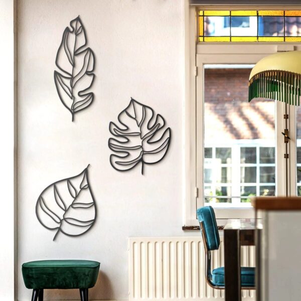 Animula Metal Wall Art, Set of 3 Pieces