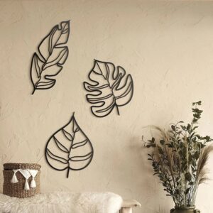 Animula Metal Wall Art, Set of 3 Pieces