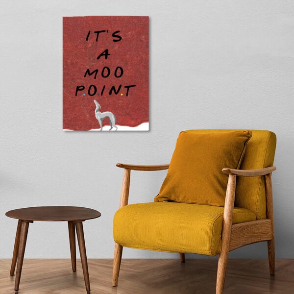 It's a Moo Point Metal Poster