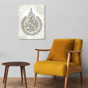 Divine Shield: Ayatul Kursi Metal Poster
