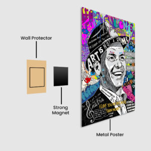 Frank Sinatra: Ol' Blue Eyes, Forever Metal Poster