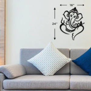 Ganesha Metal Wall Art
