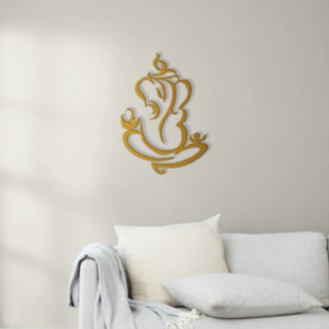 Lord Ganesha Metal Wall Art