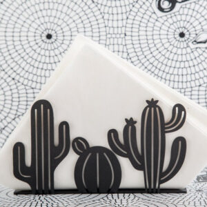 Metal Napkin Holder Cactuses