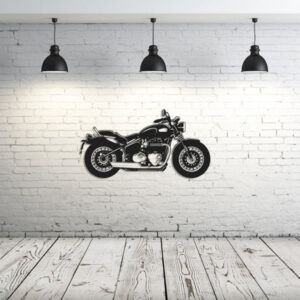 Motorcycle Metal Wall Art