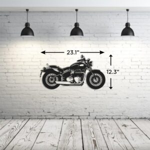 Motorcycle Metal Wall Art